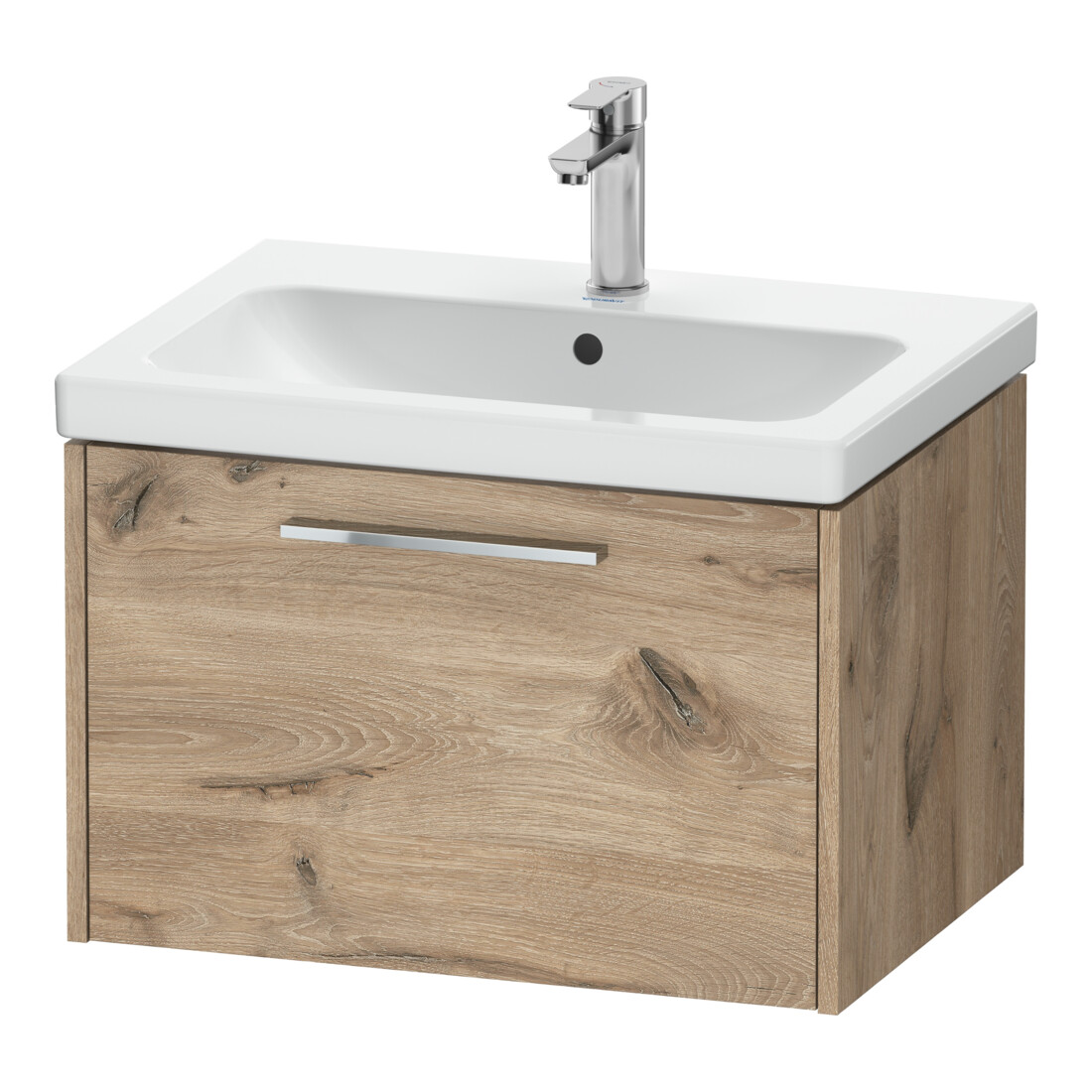 Duravit Waschtischunterschrank D-Code 63,4x40x46cm, 1 A, Ei Marmor, Gr. chr
