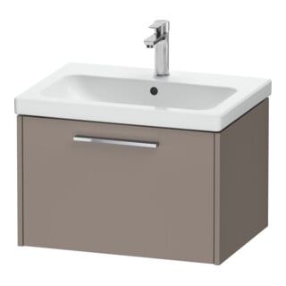 Duravit Waschtischunterschrank D-Code 63,4x40x46cm, 1 Ausz., bas. ma, Gr. chr