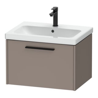 Duravit Waschtischunterschrank D-Code 63,4x40x46cm, 1 Ausz., bas. ma, Gr. sw