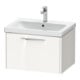 Duravit Waschtischunterschrank D-Code 63,4x40x46cm, 1 Ausz., we. hgl, Gr. chr-1