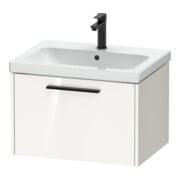 Duravit Waschtischunterschrank D-Code 63,4x40x46cm, 1 Ausz., we. hgl, Gr. sw