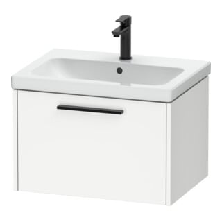 Duravit Waschtischunterschrank D-Code 63,4x40x46cm, 1 Ausz., we. ma, Gr. sw