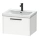 Duravit Waschtischunterschrank D-Code 63,4x40x46cm, 1 Ausz., we. ma, Gr. sw-1