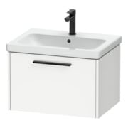 Duravit Waschtischunterschrank D-Code 63,4x40x46cm, 1 Ausz., we. ma, Gr. sw
