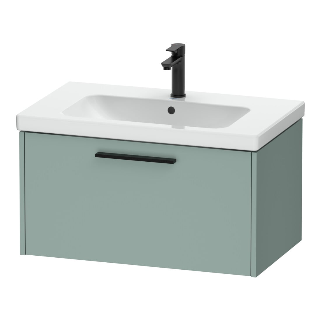Duravit Waschtischunterschrank D-Code 78,4x40x46cm, 1 A, fjordgr. ma, Gr. sw