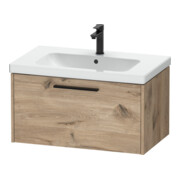Duravit Waschtischunterschrank D-Code 78,4x40x46cm, 1 Ausz., Ei Marmor, Gr. sw