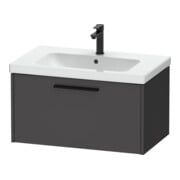 Duravit Waschtischunterschrank D-Code 78,4x40x46cm, 1 Ausz., graph ma, Gr. sw