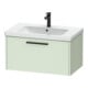 Duravit Waschtischunterschrank D-Code 78,4x40x46cm, 1 Ausz., grün ma, Gr. sw-1