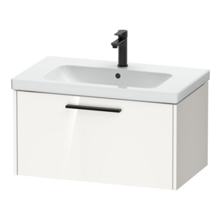 Duravit Waschtischunterschrank D-Code 78,4x40x46cm, 1 Ausz., we. hgl, Gr. sw