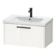 Duravit Waschtischunterschrank D-Code 78,4x40x46cm, 1 Ausz., we. hgl, Gr. sw-1