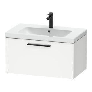 Duravit Waschtischunterschrank D-Code 78,4x40x46cm, 1 Ausz., we. ma, Gr. sw