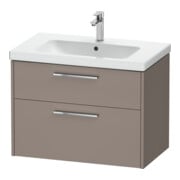 Duravit Waschtischunterschrank D-Code 78,4x55,5x46cm, 2 L, S, bas. ma, Gr. chr-1