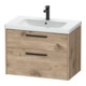 Duravit Waschtischunterschrank D-Code 78,4x55,5x46cm, 2 L, S, E Marmor, Gr. sw-1