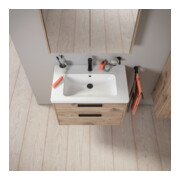Duravit Waschtischunterschrank D-Code 78,4x55,5x46cm, 2 L, S, E Marmor, Gr. sw-2