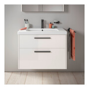 Duravit Waschtischunterschrank D-Code 78,4x55,5x46cm, 2 L, S, we. hgl, Gr. sw-4