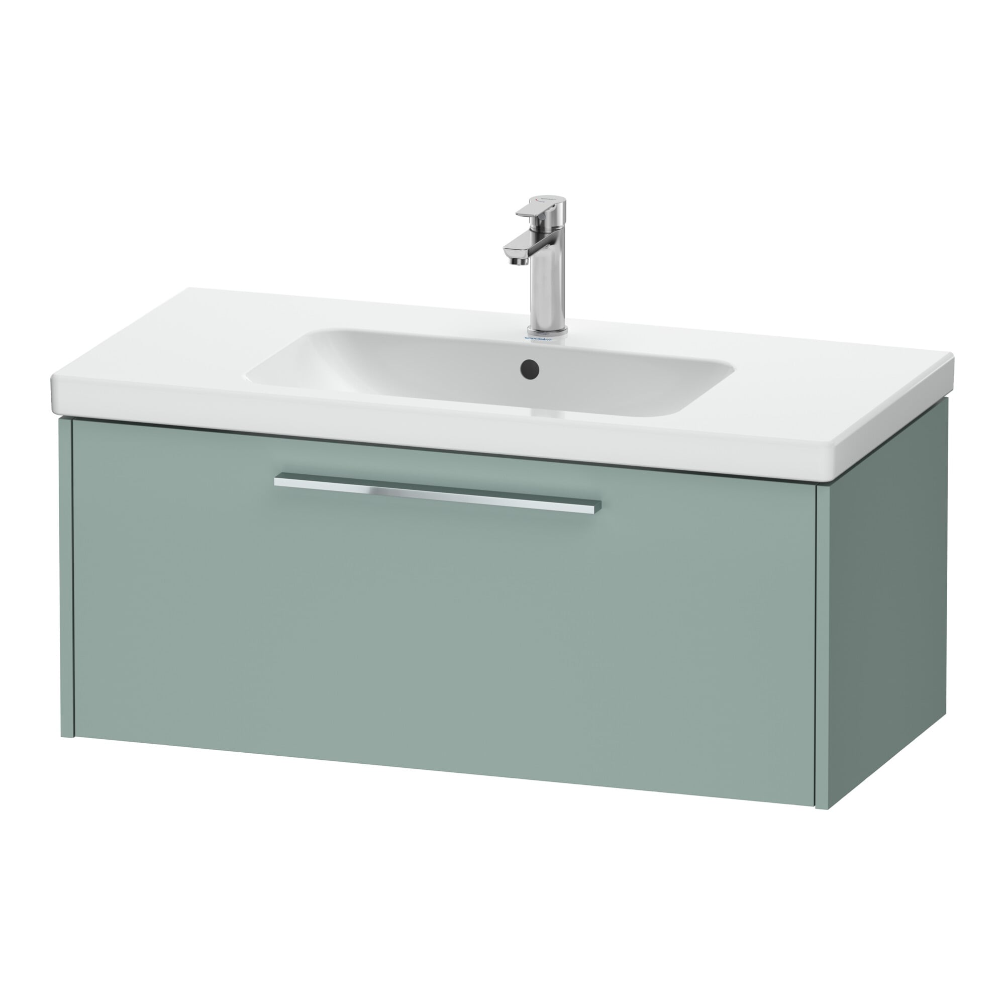 Duravit Waschtischunterschrank D-Code 98,4x40x46cm, 1 A, fjordgr. ma, Gr. chr