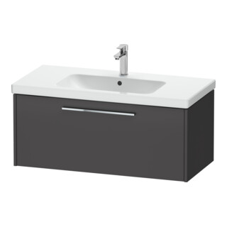 Duravit Waschtischunterschrank D-Code 98,4x40x46cm, 1 Ausz., graph ma, Gr. chr