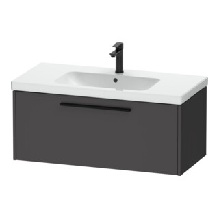 Duravit Waschtischunterschrank D-Code 98,4x40x46cm, 1 Ausz., graph ma, Gr. sw