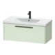 Duravit Waschtischunterschrank D-Code 98,4x40x46cm, 1 Ausz., grün ma, Gr. sw-1