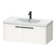 Duravit Waschtischunterschrank D-Code 98,4x40x46cm, 1 Ausz., we. hgl, Gr. sw-1