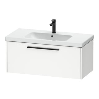 Duravit Waschtischunterschrank D-Code 98,4x40x46cm, 1 Ausz., we. ma, Gr. sw