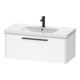 Duravit Waschtischunterschrank D-Code 98,4x40x46cm, 1 Ausz., we. ma, Gr. sw-1