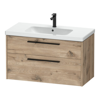 Duravit Waschtischunterschrank D-Code 98,4x55,5x46cm, 2 L, S, E Marmor, Gr. sw