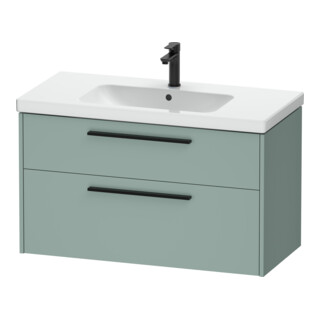 Duravit Waschtischunterschrank D-Code 98,4x55,5x46cm, 2 L, S, fjordg m, Gr. sw