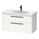 Duravit Waschtischunterschrank D-Code 98,4x55,5x46cm, 2 L, S, we. hgl, Gr. sw-1