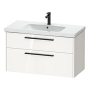 Duravit Waschtischunterschrank D-Code 98,4x55,5x46cm, 2 L, S, we. hgl, Gr. sw