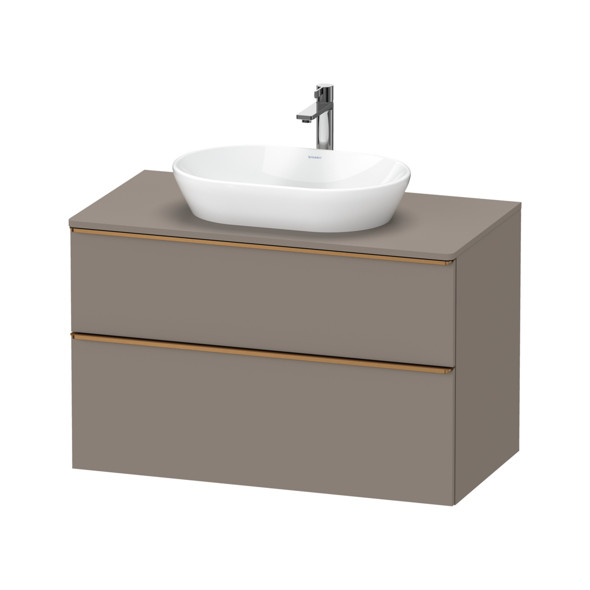 Duravit Waschtischunterschrank D-Neo 100x55cm, b geb/Bas m, 2 SBK, 1 A, 1 Pl
