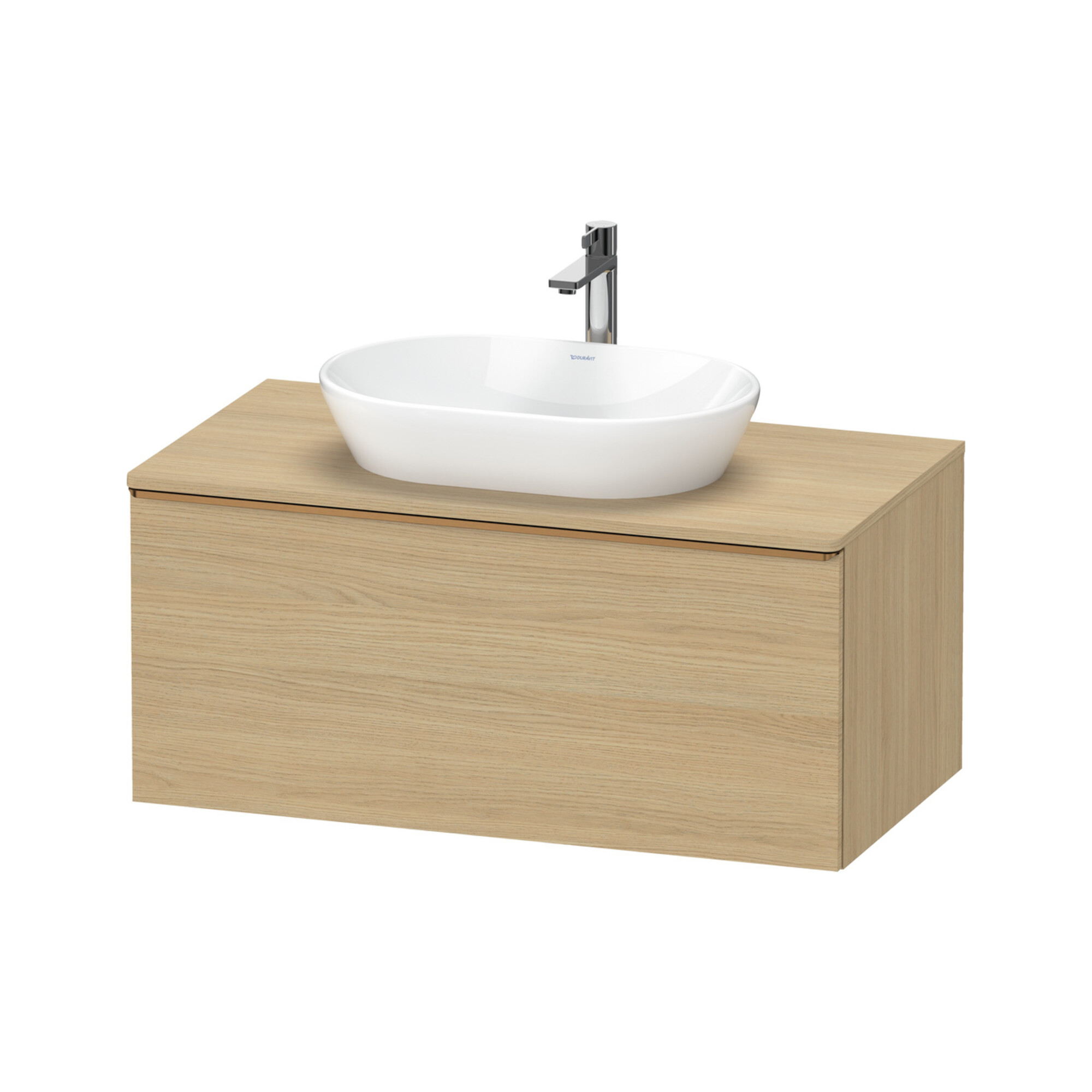 Duravit Waschtischunterschrank D-Neo 100x55cm, b geb/Ei N, 1 A, 1 Pl, wandhängend