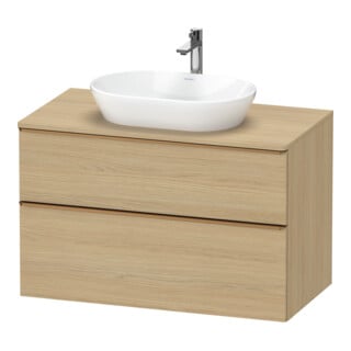 Duravit Waschtischunterschrank D-Neo 100x55cm, b geb/Ei N, 2 SBK, 1 A, 1 Pl