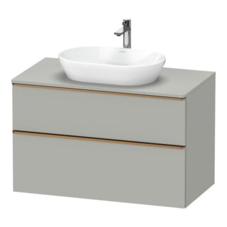 Duravit Waschtischunterschrank D-Neo 100x55cm, b geb/gr m, 2 SBK, 1 A, 1 Pl