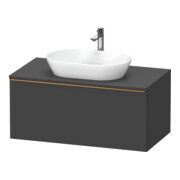 Duravit Waschtischunterschrank D-Neo 100x55cm, b geb/Gra m, 1 A, 1 Pl, wandhängend