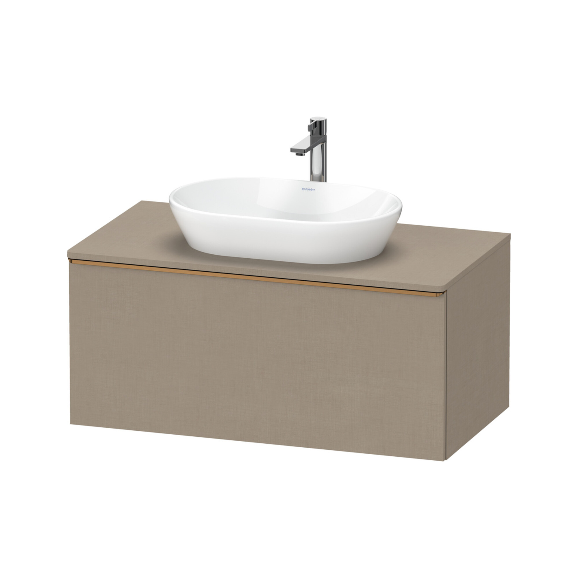 Duravit Waschtischunterschrank D-Neo 100x55cm, b geb/Lei, 1 A, 1 Pl, wandhängend