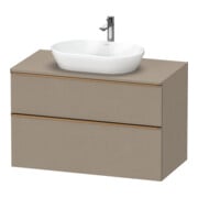 Duravit Waschtischunterschrank D-Neo 100x55cm, b geb/Lei, 2 SBK, 1 A, 1 Pl