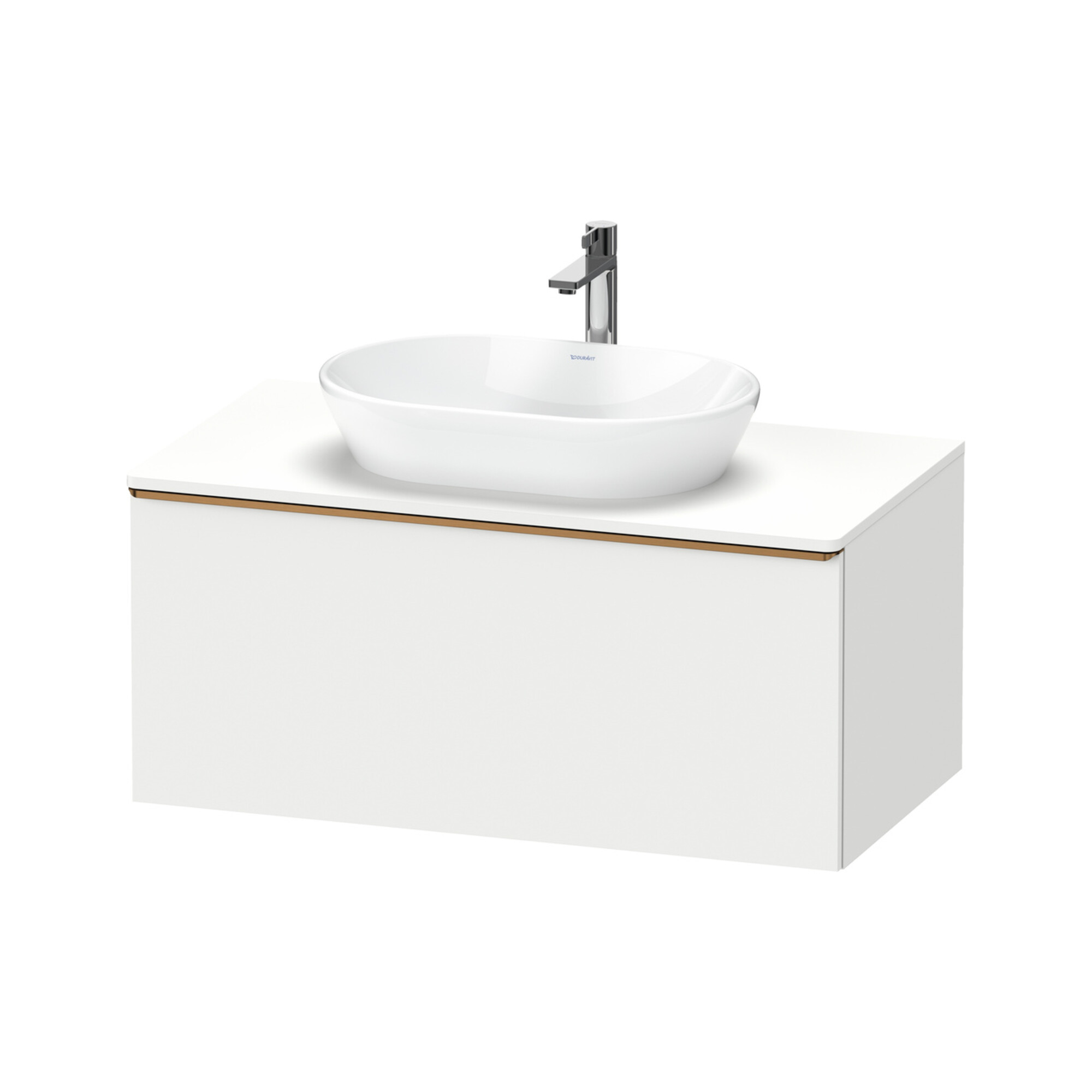 Duravit Waschtischunterschrank D-Neo 100x55cm, b geb/w m, 1 A, 1 Pl, wandhängend