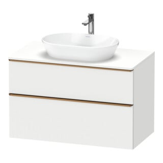 Duravit Waschtischunterschrank D-Neo 100x55cm, b geb/w m, 2 SBK, 1 A, 1 Pl