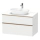 Duravit Waschtischunterschrank D-Neo 100x55cm, b geb/w m, 2 SBK, 1 A, 1 Pl-1