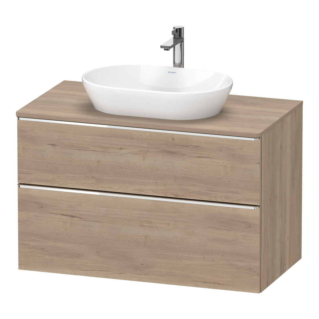 Duravit Waschtischunterschrank D-Neo 100x55cm, ch/Ei ma, 2 SBK, 1 A, 1 Pl