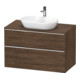 Duravit Waschtischunterschrank D-Neo 100x55cm, ch/nb d, 2 SBK, 1 A, 1 Pl-1