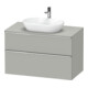 Duravit Waschtischunterschrank D-Neo 100x55cm, chr/Bet m, 2 SBK, 1 A, 1 Pl-1