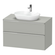 Duravit Waschtischunterschrank D-Neo 100x55cm, chr/Bet m, 2 SBK, 1 A, 1 Pl