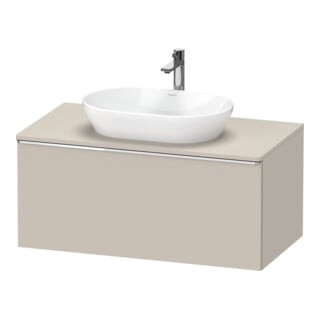 Duravit Waschtischunterschrank D-Neo 100x55cm, chr/Taup m, 1 A, 1 Pl, wandhängend