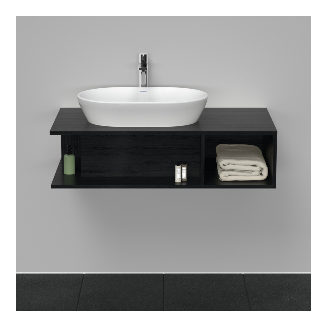 Duravit Waschtischunterschrank D-Neo 100x55cm, E s, 1 F, 1 Konsolenpl., wandhängend