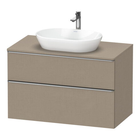 Duravit Waschtischunterschrank D-Neo 100x55cm, ES geb/Lei, 2 SBK, 1 A, 1 Pl