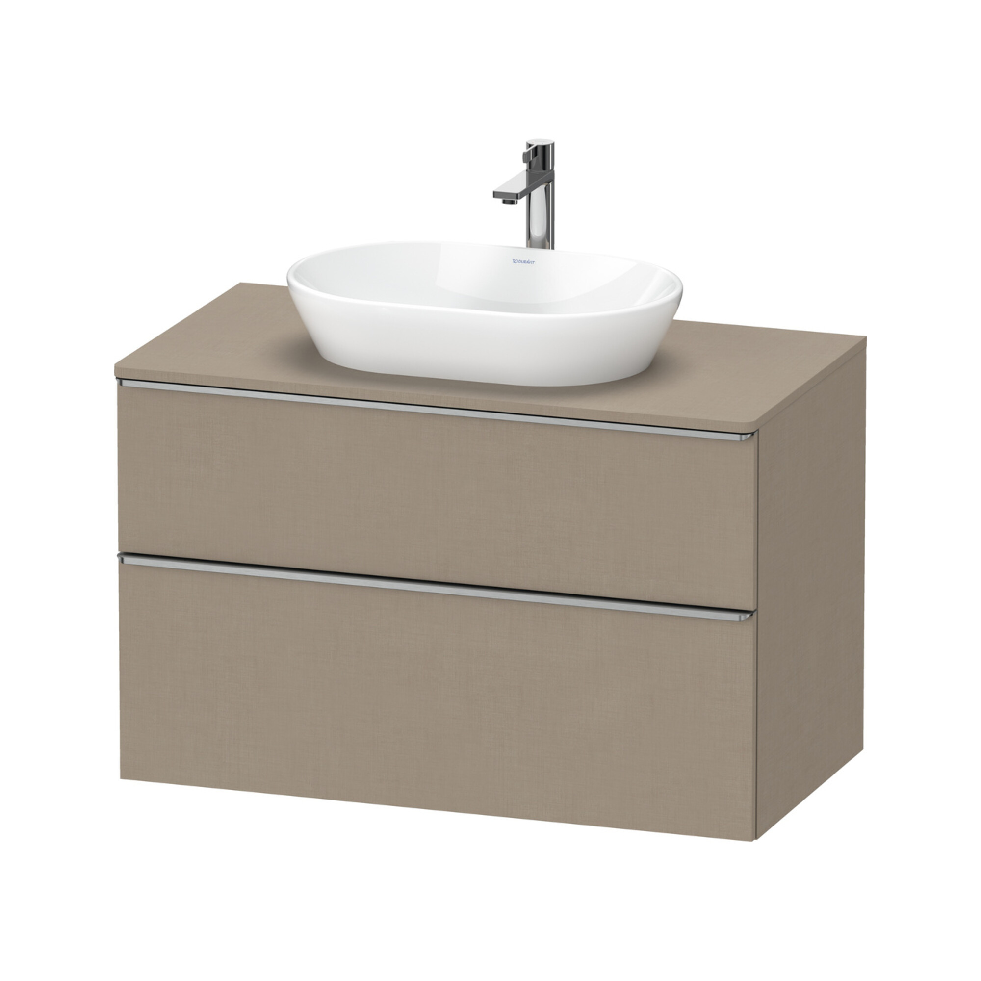 Duravit Waschtischunterschrank D-Neo 100x55cm, ES geb/Lei, 2 SBK, 1 A, 1 Pl