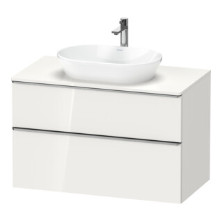 Duravit Waschtischunterschrank D-Neo 100x55cm, ES geb/w g, 2 SBK, 1 A, 1 Pl