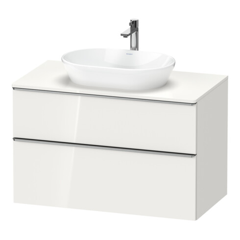 Duravit Waschtischunterschrank D-Neo 100x55cm, ES geb/w g, 2 SBK, 1 A, 1 Pl